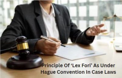 Principle of lex fori